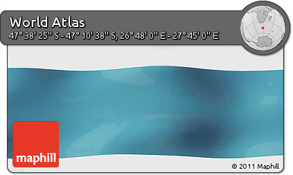 Satellite Panoramic Map of the Area around 47° 24' 32" S, 27° 16' 29" E