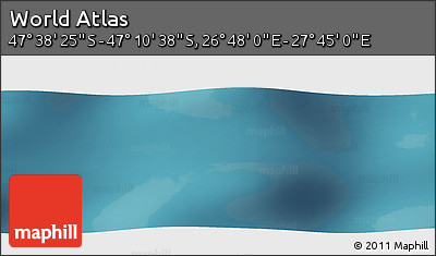 Satellite Panoramic Map of the Area around 47° 24' 32" S, 27° 16' 29" E