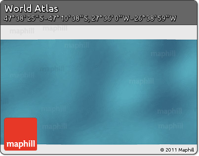 Satellite 3D Map of the Area around 47° 24' 32" S, 27° 7' 30" W