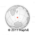 Outline Map of the Area around 47° 24' 32" S, 48° 31' 29" E, rectangular outline