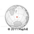 Outline Map of the Area around 47° 24' 32" S, 51° 4' 30" E, rectangular outline