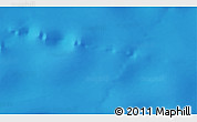 Shaded Relief 3D Map of the area around 47° 24' 32" S, 60° 25' 29" E