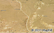 Satellite Map of the area around 47° 24' 32" S, 67° 4' 29" W