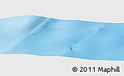 Physical Panoramic Map of the area around 47° 24' 32" S, 72° 19' 29" E