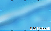 Shaded Relief Map of the area around 47° 24' 32" S, 75° 43' 29" E
