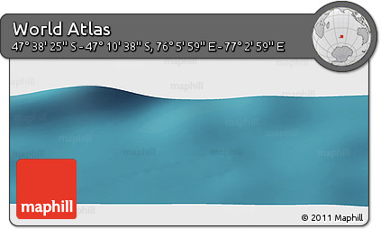 Satellite Panoramic Map of the Area around 47° 24' 32" S, 76° 34' 29" E