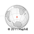 Outline Map of the Area around 47° 49' 20" S, 0° 4' 30" E, rectangular outline