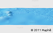 Physical Panoramic Map of the area around 47° 49' 20" S, 100° 22' 30" E