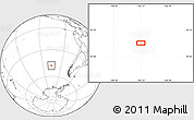 Blank Location Map of the area around 47° 49' 20" S, 106° 10' 30" W