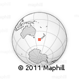 Outline Map of the Area around 47° 49' 20" S, 162° 25' 30" E, rectangular outline