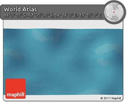 Satellite 3D Map of the Area around 47° 49' 20" S, 18° 46' 29" E