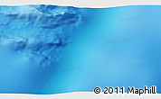 Physical 3D Map of the area around 47° 49' 20" S, 33° 13' 30" E