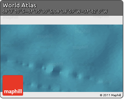 Satellite 3D Map of the Area around 47°&nbsp;49'&nbsp;20"&nbsp;S,&nbsp;38°&nbsp;10'&nbsp;29"&nbsp;W