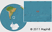 Satellite Location Map of the area around 47° 49' 20" S, 46° 40' 29" W