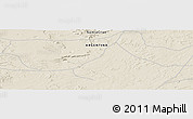 Shaded Relief Panoramic Map of the area around 47° 49' 20" S, 67° 55' 30" W