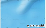 Shaded Relief Map of the area around 47° 49' 20" S, 74° 52' 30" E