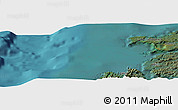 Satellite Panoramic Map of the area around 47° 49' 20" S, 75° 34' 29" W