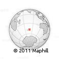 Outline Map of the Area around 47° 49' 20" S, 78° 16' 30" E, rectangular outline