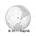 Outline Map of the Area around 47° 49' 20" S, 93° 25' 30" W, rectangular outline