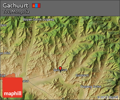 Satellite Map of Gachuurt