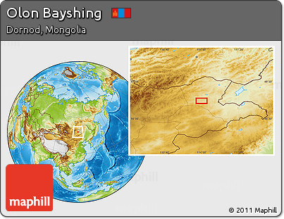 Physical Location Map of Olon Bayshing