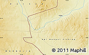 Physical Map of the area around 48° 5' 50" N, 115° 40' 30" E