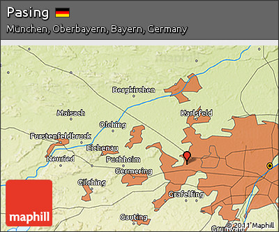 Physical 3D Map of Pasing