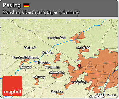 Physical 3D Map of Pasing