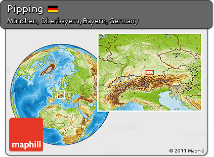 Physical Location Map of Pipping