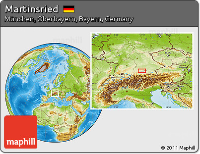 Physical Location Map of Martinsried