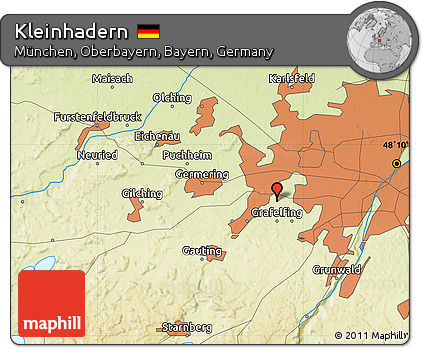 Physical Map of Kleinhadern