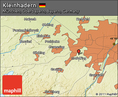 Physical Map of Kleinhadern