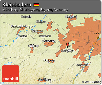Physical Map of Kleinhadern