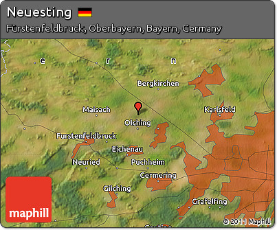 Satellite Map of Neuesting