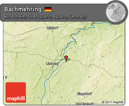 Physical 3D Map of Bachmehring