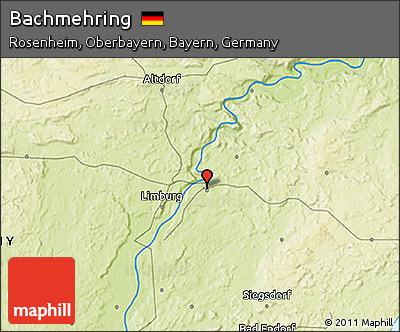 Physical 3D Map of Bachmehring