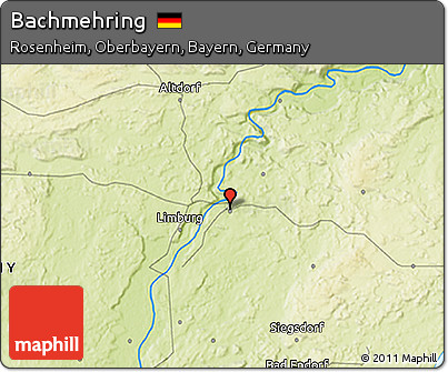 Physical 3D Map of Bachmehring