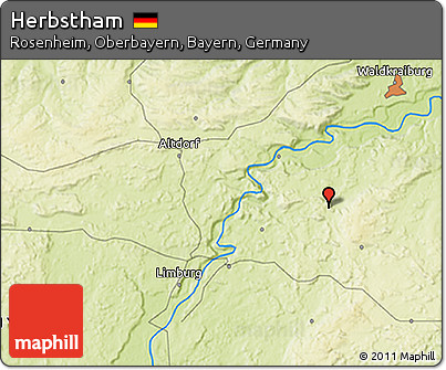 Physical 3D Map of Herbstham