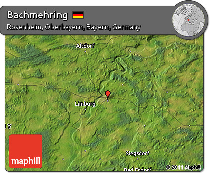Satellite 3D Map of Bachmehring