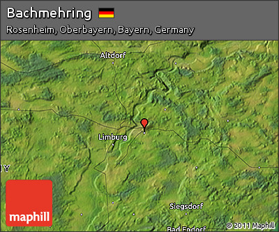 Satellite 3D Map of Bachmehring