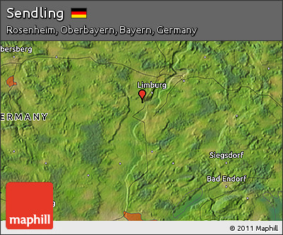 Satellite 3D Map of Sendling