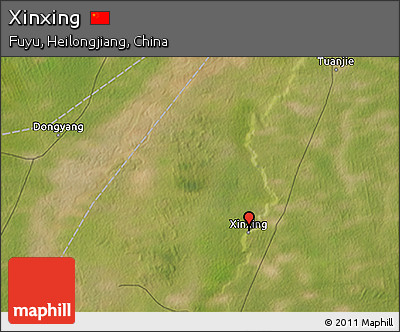 Satellite 3D Map of Xinxing