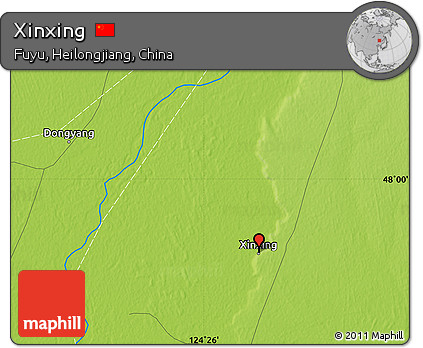 Physical Map of Xinxing