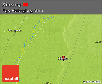 Physical Map of Xinxing