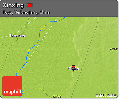 Physical Map of Xinxing