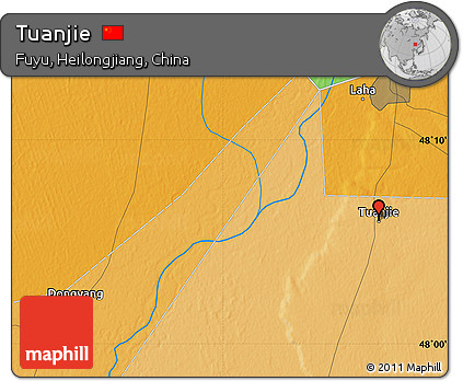 Political Map of Tuanjie