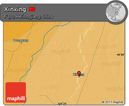 Political Map of Xinxing