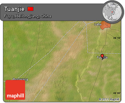 Satellite Map of Tuanjie