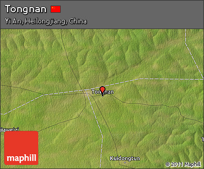 Satellite Map of Tongnan