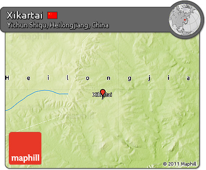 Physical Map of Xikartai